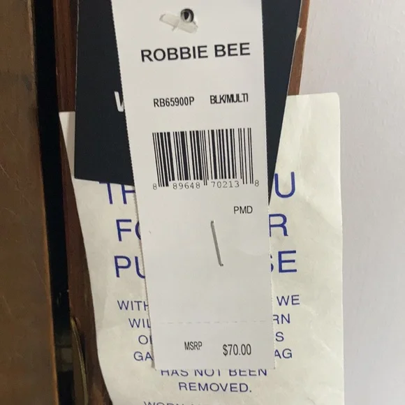 Signature multi colored polka dot w metallic accents size MP - Picture 7 of 17